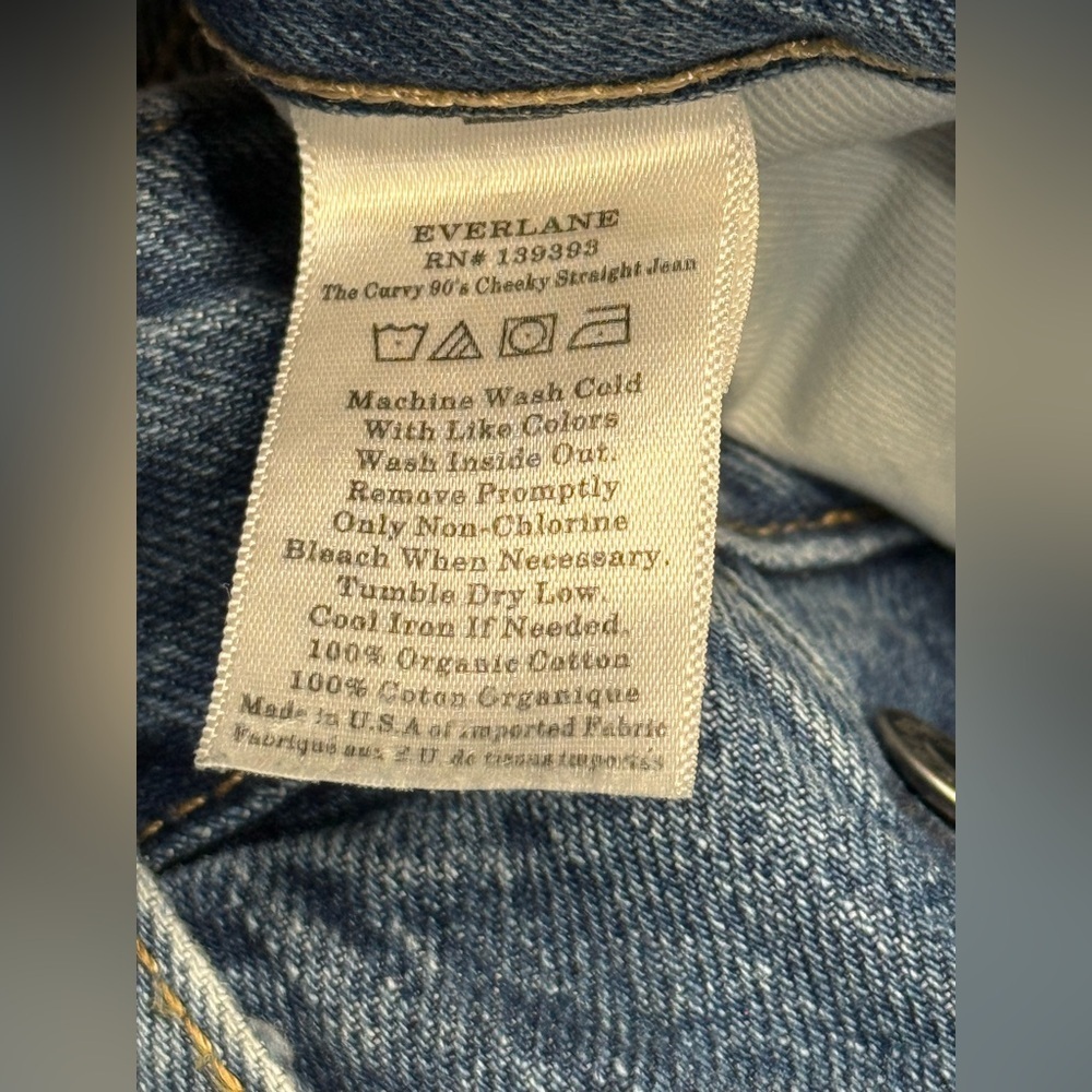 Everlane Indigo Blue Jeans - Picture 13 of 16